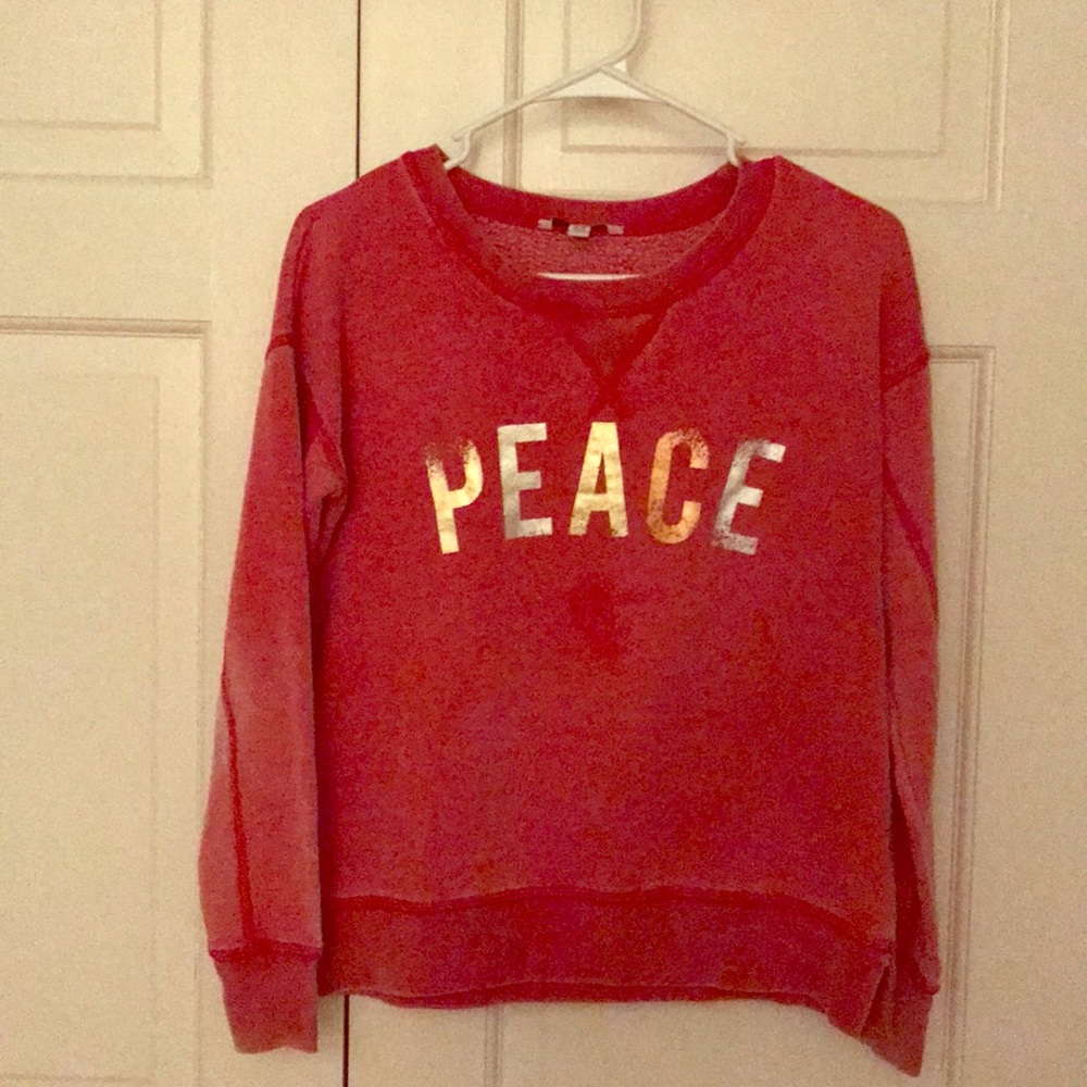 American Eagle “Peace” Crewneck